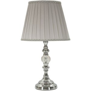 Mauro Ferretti tafel lamp Tilly E27 Ø 25x46 cm zilver