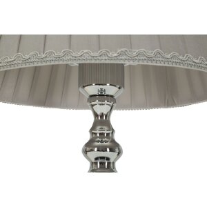 Mauro Ferretti tafel lamp Tilly E27 Ø 25x46 cm zilver