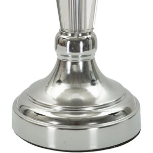 Mauro Ferretti Tafellamp Silbergrijs E27 Ø 30x56 cm zilver