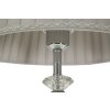 Mauro Ferretti Tafellamp Silbergrijs E27 Ø 30x56 cm zilver
