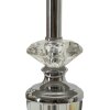 Mauro Ferretti Tafellamp Silbergrijs E27 Ø 30x56 cm zilver
