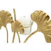 Mauro Ferretti kandelaar Iris 29x12,5x44 cm goud zwart