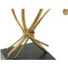 Mauro Ferretti kandelaar Iris 29x12,5x44 cm goud zwart