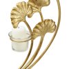 Mauro Feretti kandelaar Iris 50x12x55 cm goud zwart