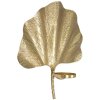 Mauro Ferretti Wandkaarshouder Blad 41x11,5x40 cm goud