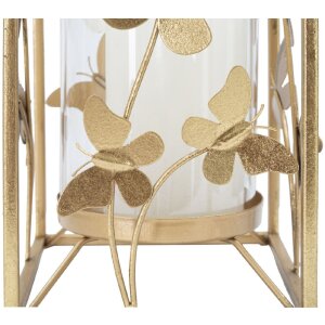 Mauro Ferretti kandelaar vlinder 14x14x29 cm goud
