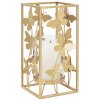 Mauro Ferretti kandelaar vlinder 14x14x29 cm goud