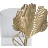 Mauro Ferretti kandelaar blad 17x12x21 cm goudkleurig