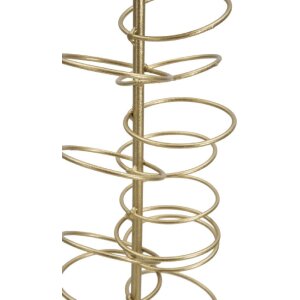 Mauro Ferretti Candle Holder Rings 14x13x50.5cm gold white