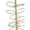 Mauro Ferretti Kerzenhouder Ringen 14x13x46 cm goudwit wit
