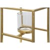 Mauro Ferretti kandelaar Elegant 15x15x25 cm goud