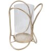Mauro Ferretti Kerzenholder Glox Donker Ø 16x21,5 cm bronzen