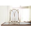 Mauro Ferretti Kerzenholder Glox Donker Ø 16x21,5 cm bronzen