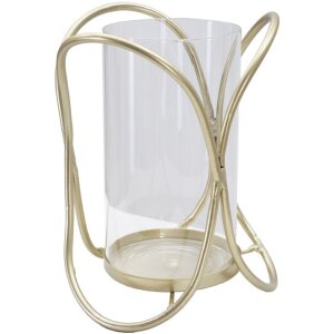 Mauro Ferretti Glox kandelaar Ø 16x21,5 cm goudkleurig