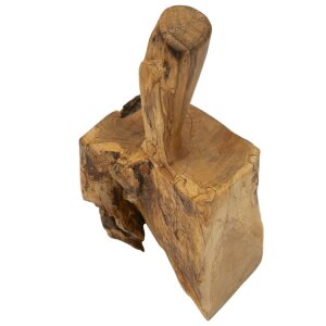 Mauro Ferretti Deurstopper 17x13x37 cm bruin