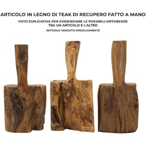 Mauro Ferretti Deurstopper 17x13x37 cm bruin