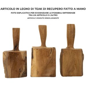 Mauro Ferretti Deurstopper 17x13x37 cm bruin
