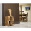 Mauro Ferretti Deurstopper 17x13x37 cm bruin