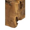 Mauro Ferretti Deurstopper 17x13x37 cm bruin