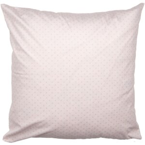 Clayre & Eef kussenhoes 45x45 cm Beige met roze hart...
