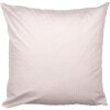 Clayre & Eef kussenhoes 45x45 cm Beige met roze hart bloem motief