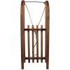 Clayre & Eef Decoratieve arreslee Hout Bruin 80x37x20 cm Vintage Kerstdecoratie