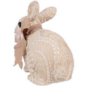Clayre & Eef Decoratief Konijn Beige 26x15x23 cm...