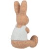 Clayre & Eef Decoratief Konijn met Radijs Bruin 10x10x19 cm