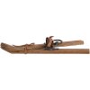 Clayre & Eef Decoratieve Houten Ski Bruin 11x4x28 cm Vintage Winterdecoratie