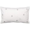 Clayre & Eef kussenhoes PWS36-1 30x50 cm wit zwart kat motief