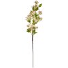 Clayre & Eef decoratieve tak roze bloesems 96 cm kunstbloementak