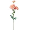 Clayre & Eef Kunstbloem Roze Groen 75 cm Plastic Decoratiebloem
