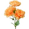 Clayre & Eef 6PL0375 Kunstbloem oranje 15x10x61 cm kunststof