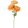 Clayre & Eef 6PL0375 Kunstbloem oranje 15x10x61 cm kunststof