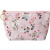 Juleeze JZTB0087 Toilettas Roze met bloemmotief 21x5x13cm PU