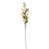 Clayre & Eef Decoratieve Tak met Bloemen Beige Groen 80cm Plastic