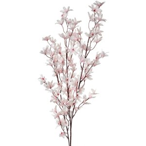 Clayre & Eef Decoratieve Tak met Bloemen Roze 110 cm...