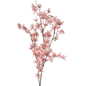 Clayre & Eef Decoratieve Takken Bloemen Roze 110 cm Kunststof