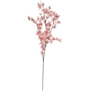 Clayre & Eef Decoratieve Takken Bloemen Roze 110 cm Kunststof