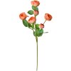 Clayre & Eef 6PL0379 Kunstbloem Roze Groen 60 cm Decoratieve Tak Plastic