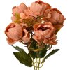 Clayre & Eef 6PL0381O Kunstbloem Oranje 34 cm Pioen Plastic