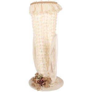 Clayre & Eef 65933 Decoratieve Hoed Beige 20x20x45 cm...