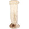 Clayre & Eef 65933 Decoratieve Hoed Beige 20x20x45 cm Vintage Stijl
