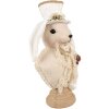 Clayre & Eef Decoratief Konijn Textiel Beige 24x17x50 cm Paasdecoratie