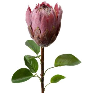 Clayre & Eef 6PL0389PA Kunstbloem paars 65 cm