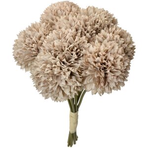 Clayre & Eef boeket kunstmatig grijs groen 15x15x32...