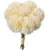 Clayre & Eef boeket kunstmatig wit 8 bloemen 15x15x32 cm