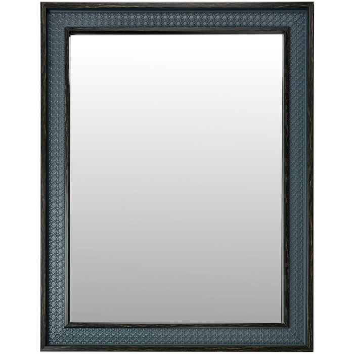 Clayre & Eef 62S323 Spiegel grijsblauw 36x2x46 cm landelijke stijl