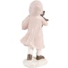 Clayre & Eef 6PR5727 Kerstfiguur Kind Roze 12cm Polyresin landelijke stijl