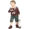 Clayre & Eef 6PR5730 Decoratie Kind Bruin Groen 6x5x15 cm